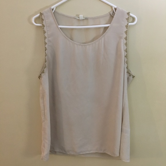 Alythea Sheer Beaded Top - Picture 3 of 4